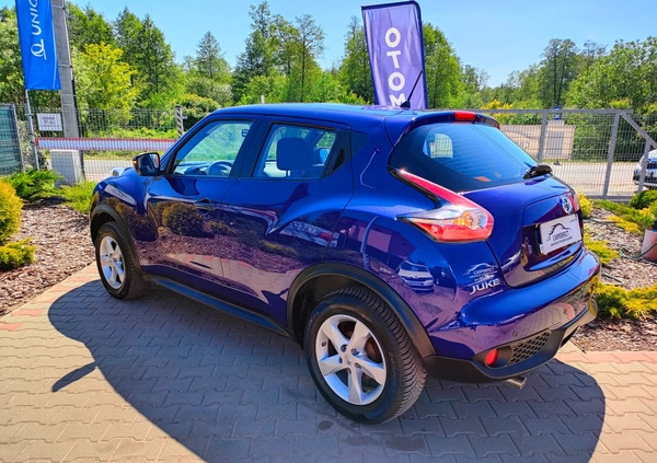 Nissan Juke cena 37500 przebieg: 117500, rok produkcji 2014 z Łaszczów małe 466